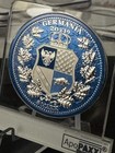 Germania Mint 2019 Allegories Britannia   Germania 1oz  9999 Silver Space Blue 