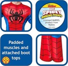 Marvel Spidey Amazing Friends Spider-man Toddler Padded Costume 3t-4t