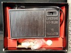 Vintage 1960s Western16 Transistor Hand Held   Pocket Radio Model Sh16u W  Box 
