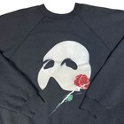 Vintage 1986 Phantom Of The Opera Faded Crewneck  xl 