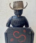 Antique Handcarved San Simon maximon Altar Piece Nahuala  Guatemala