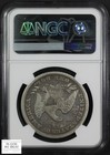 1869 Seated Liberty Silver Dollar  1 Ngc F Details - Graffiti