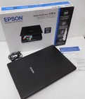 Epson Perfection V19 Ii Flatbed Photo Document Scanner Usb W  Box Tested Working