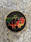 Kiss 1978 Multi Prism Mexico Cpi Pacifica Belt Buckle Aucoin Vintage Very Rare