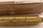 New Open Box Lufkin Apex Brass 20 Oz Plumb Bob 590g Inches Measuring Tool