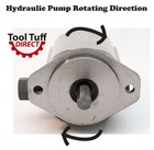 28 Gpm 2-stage Hydraulic Log Splitter Pump  W  Mount Bracket  Coupler  Bolts