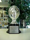 Fantasy Football Trophy Silver Heavy Resin Free Engraving Quality Award Nb8  