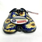 New  Sloggers Women   s Waterproof Gardening Shoes Blue Sunflowers Size 7