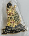 Dewar s Scotch Whiskey Advertising Enamel Lapel Pin - The Dewar Highlander New