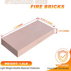 Fire Bricks  Woodstove Firebricks  Size 9  X 4-1 2  X 1-1 4   Pack Of 24