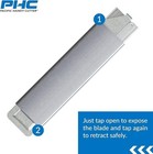 New Pacific Handy Cutter  Inc Hc900 Box Cutter 4 In  silver pk12