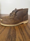 Clarks Desert Boots Mens 10 5 Brown Beeswax Leather Originals Chukka Casual