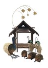 Australian Nativity Scene Christmas Handmade Decoration Animal Wildlife Bristle 