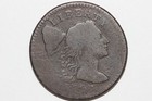 1795 Plain Edge Liberty Cap Head Large Cent Coin Grades Good  lrg821 