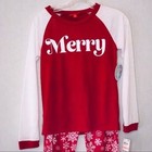 Family Pajamas Matching Kids Merry Pajama Set L 