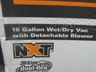 Ridgid Hd1600 16 Gal 6 5 Peak Hp Nxt Shop Vac Wet Dry Vacuum   Accessories Nxt