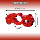 For Most Motorcycle Moped Handlebar Grip Lock Anti Theft Throttle Clutch Locking