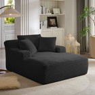 Modern Sofa Bed Couch Chaise Lounge Upholstered Sleeper Sofa For Living Room