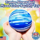 Giant Stress Balls For Kids And Adults - Jumbo Dough Balls Squishy Fidget Toy