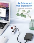 Usb 3 0 Hub 4-port Adapter For Macbook Air pro Chromebook 2009-2015 Models