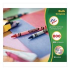 Crayola 528016 16-color Classpack Regular Crayons  800 box  New