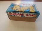 Vintage Toy Windup Sniffing Dog 6  Made In Japan Works 