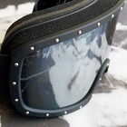 Celine Ski Black Goggles Luxury Performance  Oversized Frame  Anti-fog Design