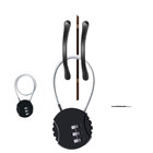 Luggage Lock Black Travel Suitcase Bag Lock 3 Digit Combination Padlock Reset