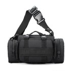 New Black Multifunction Cycling Bike Bicycle Waist Pack Shoulder Handlebar Bag
