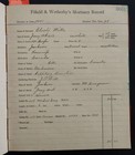 1912 Antique Bound Mortuary Journal Jackson Mi Genealogy Death Suicide Drown