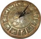 Rome Solid Zodiac Sundial  Gift For Cristmas    