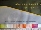 Lee Filters Master Location Lighting Gel Pack 36 Set 12x12 Studio Photography
