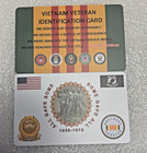 Vietnam Veteran Id Identification Card Army Marines Navy Air Force Coast Guard