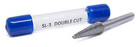 Sl-3 Taper Shape Radius End - Premium Double Cut Tungsten Carbide Burr
