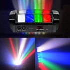 120w 8 Led Spider Moving Head Beam Stage Lighting Rgbw Dmx Disco Party Dj Lights