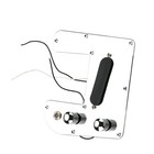 For 6 String Electric Lap Steel Guitar Prewired Guitar Control Plate With Pickup
