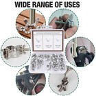 35pcs Wing Nuts Assorted Kit 1 4 -20  5 16 -18  3 8 -16  304 Stainless Steel
