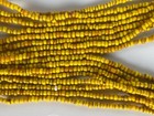 Genuine Ancient Yellow Glass Trade Beads From An Old Indonesian Collection