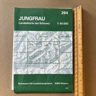 Lot Of 11 Swiss Alps Topographic Maps 1 50 000     Vintage Landeskarte Schweiz
