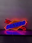 Sunoco Retro Gas Station  Neon Light Sign     220v Plug     61cm  24    