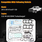 Cylinder Head Gasket Set For 2012-2014 Ford F-150 3 5l V6 Gas Dohc Turbo
