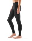 Skins Women s A400compression Long Tights  Skyscraper Black  Medium