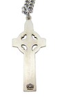Sterling Silver Irish Celtic Cross With The Way Of Sorrows Detail  1 1 4 Inch