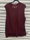 Virginia Tech Hokies Team Issued Nike Dri-fit Sleeveless Maroon 2xl