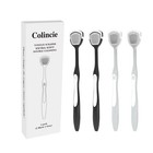 4 Pack Tongue Cleaner Brush Helps Fight Bad Breath For Oral Hygiene