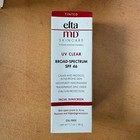 Uv Clear Tinted Facial Sunscreen Spf 46 1 7oz Mineral-based New Sealed Box