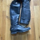 Ariat Monaco Stretch Leather Riding Boots Womens 8 Used Tall Equestrian Horse