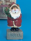 Vintage Wee Forest Folk Christmas Red Noel M-164   Chrismouse Stocking M-142box 