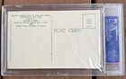 Bill Terry Yellow Hof Plaque Postcard Signed Card  Psa dna Auto