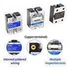 Ssr Single Phase Solid State Relay Dc ac Dc dc Ac ac 3-32vdc 10-100 Da Dd Aa